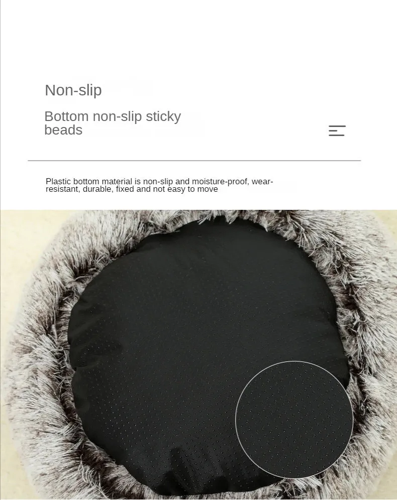 CozyNest 2-in-1 Plush Pet Cat Bed & Cushion for Dogs and Cats
