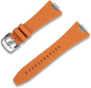 Crafter Blue TS01 Straight End Watch Band FKM Rubber Watch Strap Replacement for Tissot PRX 40mm 410/407 Quartz/Automatic Versions