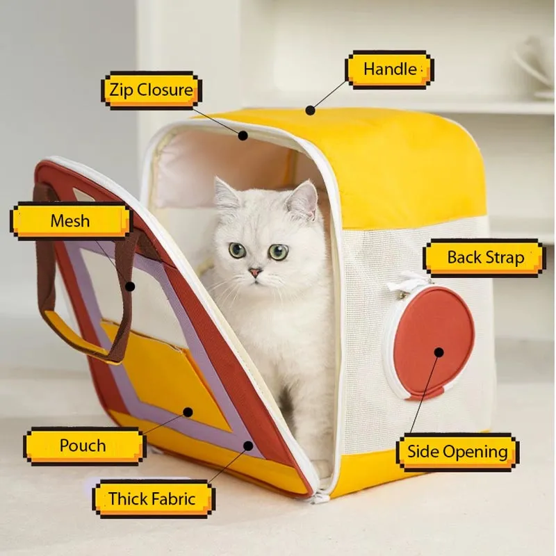Cream Puff Pet Backpack (3 Colours)