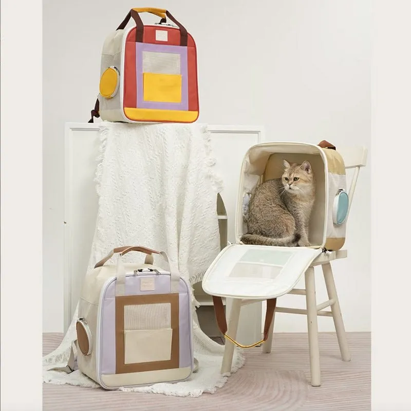 Cream Puff Pet Backpack (3 Colours)