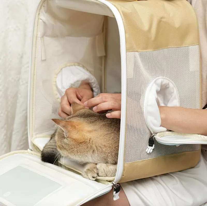 Cream Puff Pet Backpack (3 Colours)