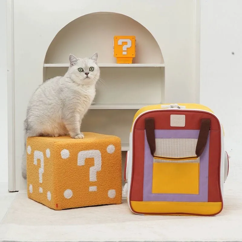 Cream Puff Pet Backpack (3 Colours)