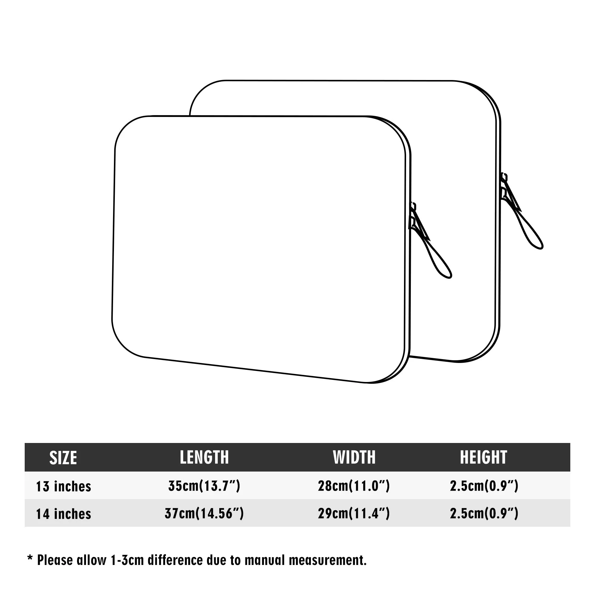 Created with a purpose Laptop/Tablet Sleeve/Bag (13 inch/14 inch)