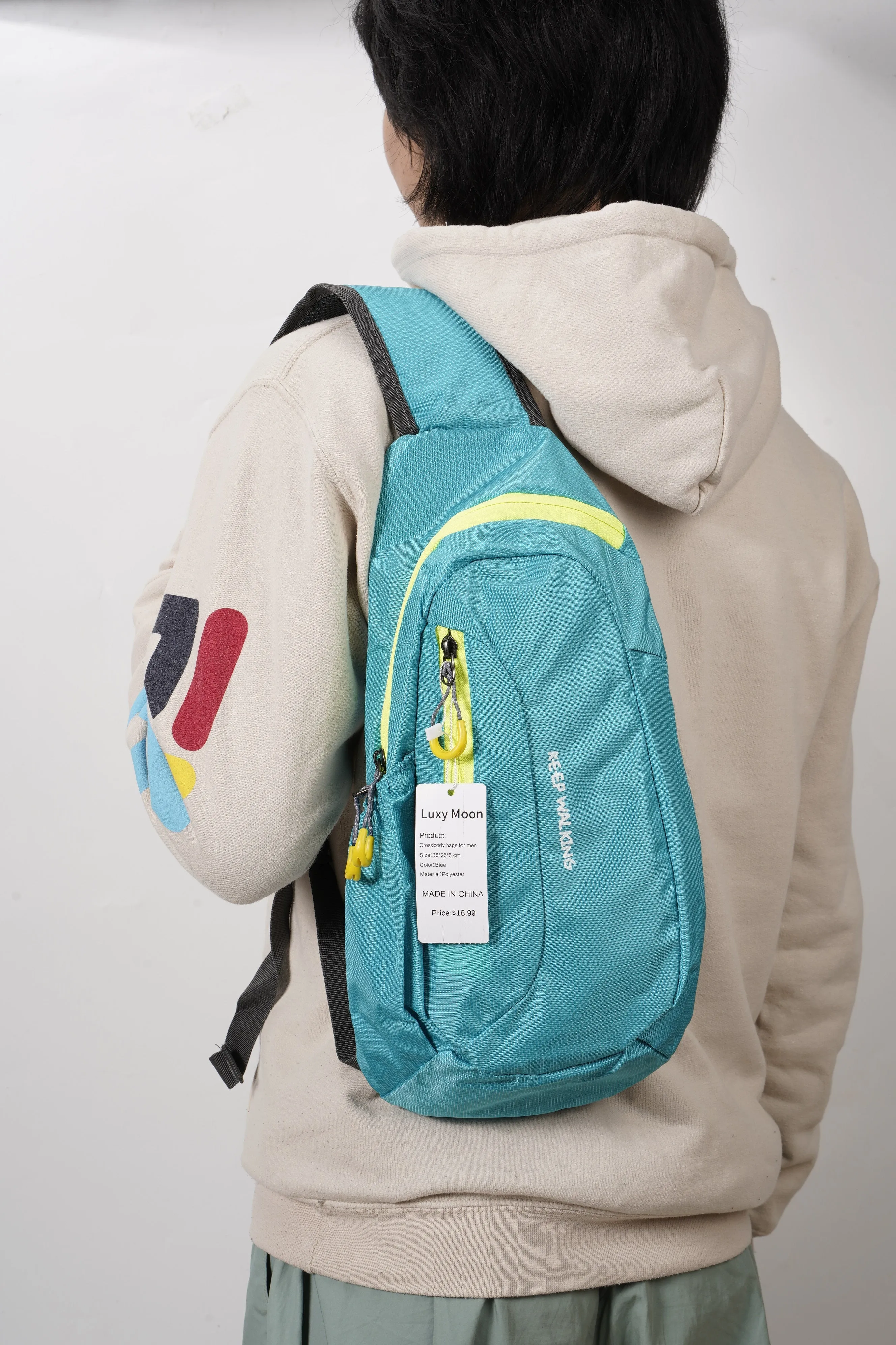 Crossbody bags for men Sling Bags Men Shoulder Backpack Small Cross Body Chest Sling Backpack