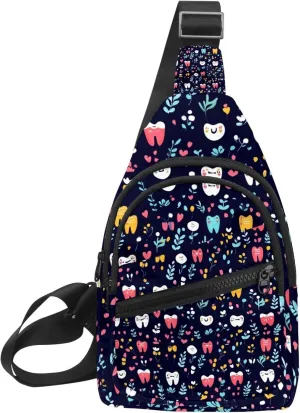 Crossbody Bags for Women Cross Body Bag for Woman Sling Bag Crossbody Bag Cute Dental (88) Sling Backpack Travel