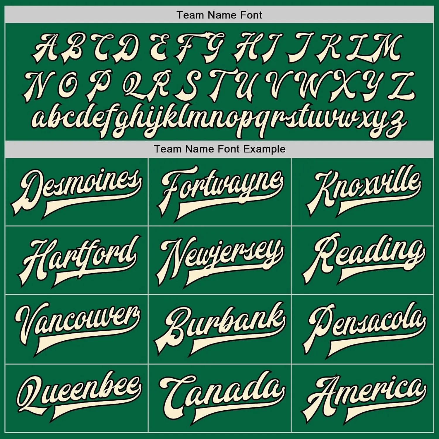 Custom Name Team Name Number Green Cream Fashion Jacket, Personalized Team Name Number Letterman Jacket Baseball Jacket