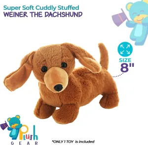 Cutest Weiner The Dachshund: 8-Inch Stuffed Toy, Super Soft and Utterly Adorable for Kids and Dog Lovers