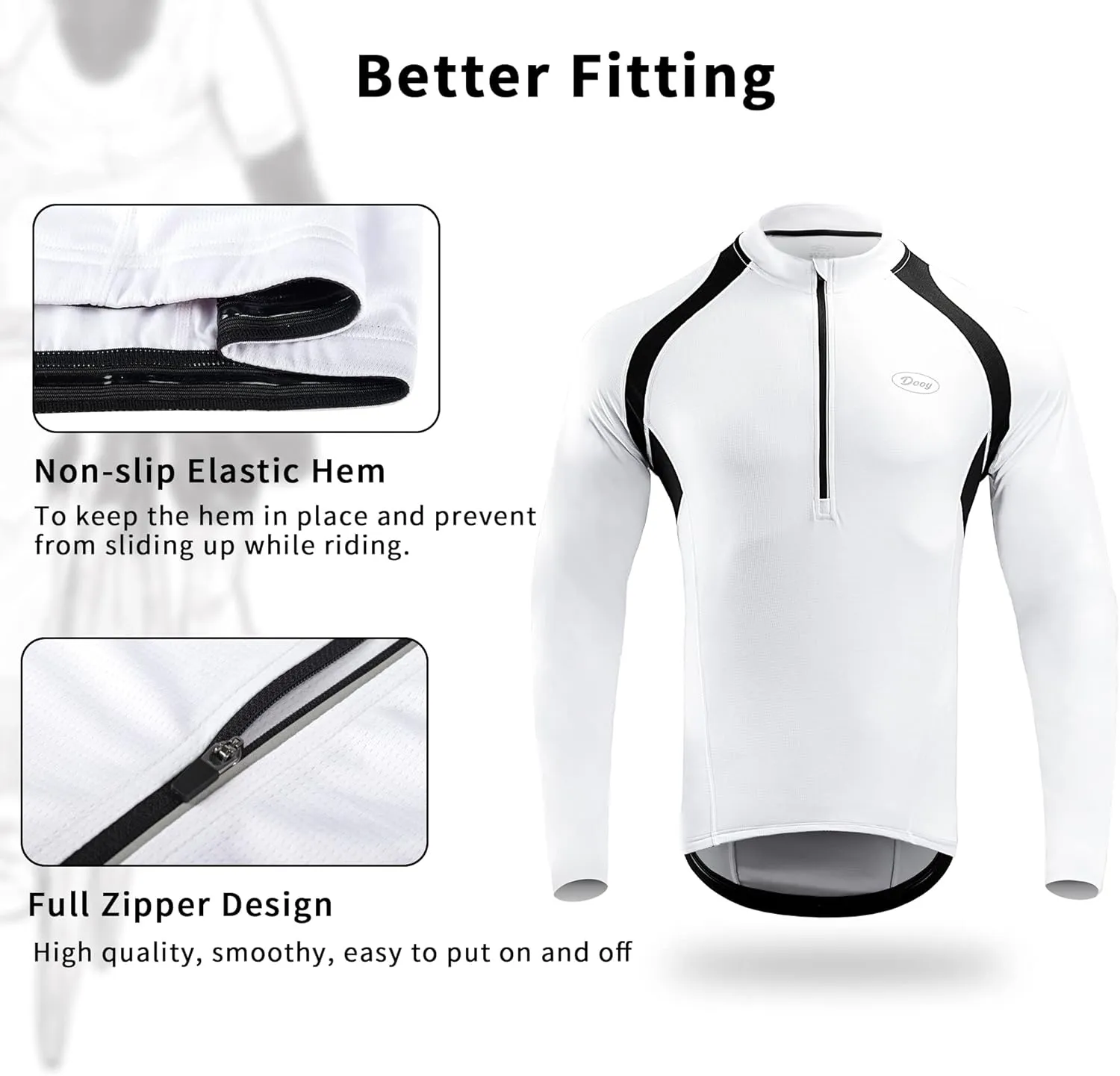 Cycling Bike Jersey for Men Short and Long Sleeve Bike Bicycle Shirts Biking Clothing Breathable Quick-Dry Shirt with Pockets