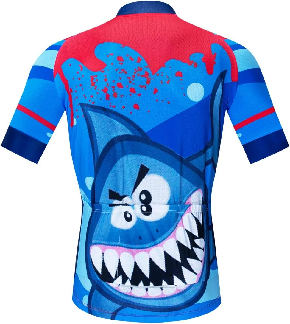 Cycling Jersey Men, Short Sleeve Bike Shirts Biking Clothse Bicycle Tops - Breathable Quick Dry, S-3XL