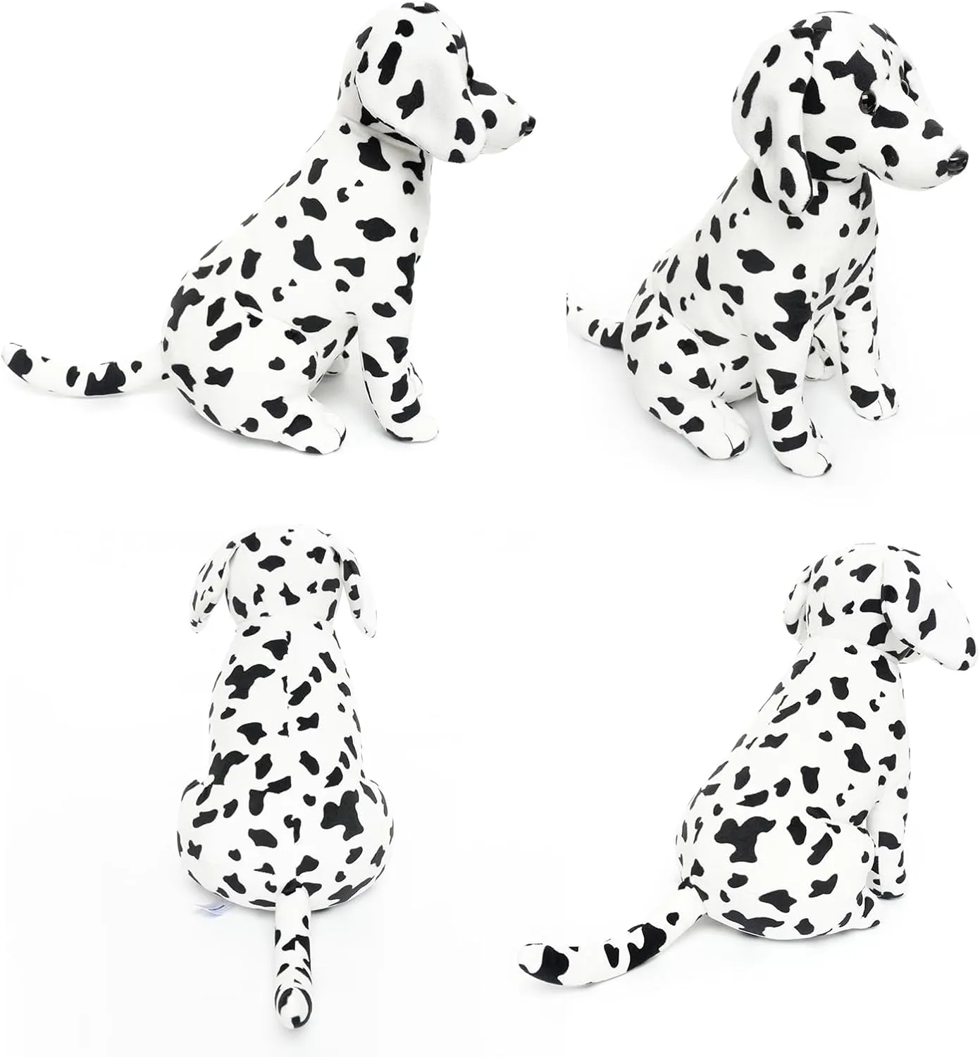Dalmatian Stuffed Animals, Stuffed Dalmatian, Stuffed Puppy Dog Plush Toys for Boy Girl Kids Birthday, 12 inches