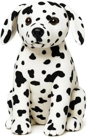 Dalmatian Stuffed Animals, Stuffed Dalmatian, Stuffed Puppy Dog Plush Toys for Boy Girl Kids Birthday, 12 inches