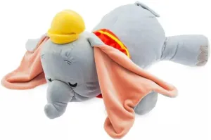 Disney 23" Cuddleez Dumbo Elephant Plush - Cuddle Must Have Fans - Plush Perfect for Traveling, Car Rides, Nap Time & Play! (Dumbo)