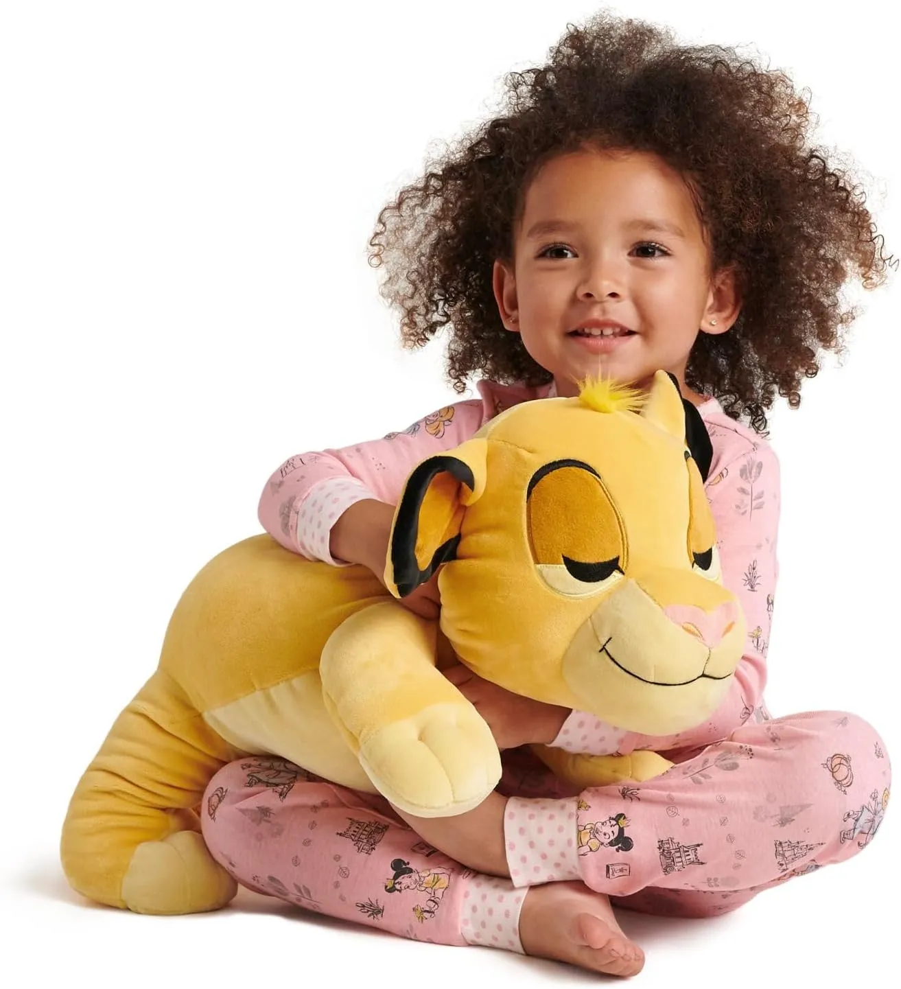 DISNEY STORE Official Cuddleez Plush - Simba - Big Plush - Super Soft & Huggable Toy for Fans & Kids of All Ages - Perfect Collectible Gift, Plushy