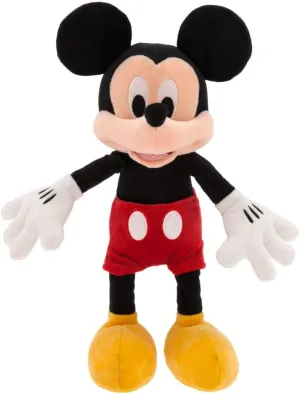 Disney Store Official Mickey Mouse Plush Toy - 13-Inch Soft & Cuddly Collectible - Perfect for Fans & Kids - Iconic Design & Quality Craftsmanship - Ideal Gift for Birthdays & Special Occasions