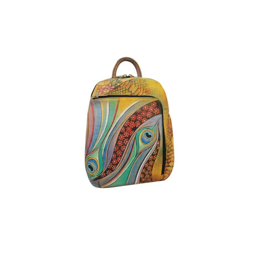 Diverse options Great savings Anuschka by Leather Travel Sling-Over Backpack