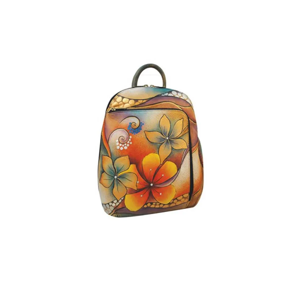 Diverse options Great savings Anuschka by Leather Travel Sling-Over Backpack