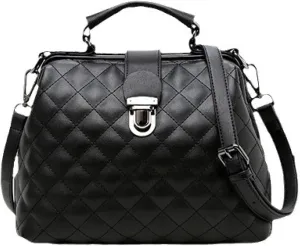 Doctor's Bag, Crossbody Bag, Women's Handbag, Shoulder Bag, Nubuck Leather Women's Bag