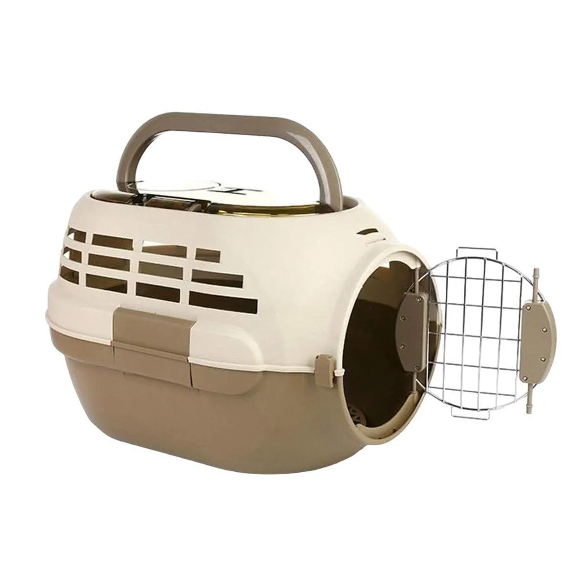 Dog and Cat Carrier Large Space Removable Sunroof Air Carrier for Pet Travel