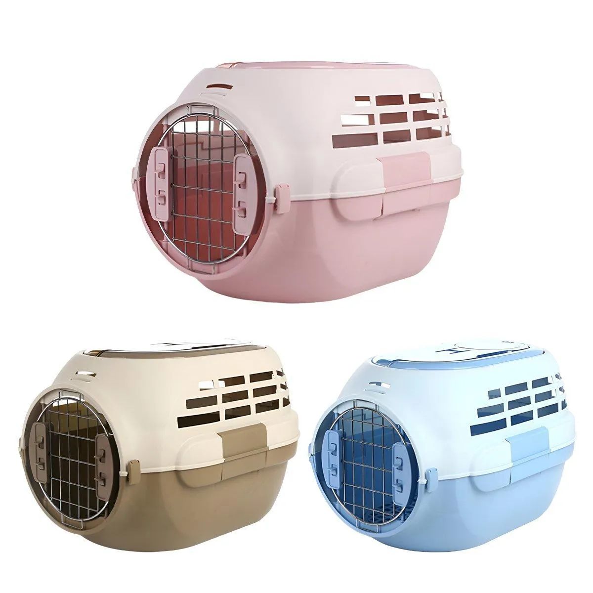 Dog and Cat Carrier Large Space Removable Sunroof Air Carrier for Pet Travel