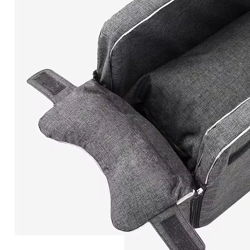 Dog Car Seat Bed & Carrier – Portable Travel Safety Booster for Small Dogs & Cats