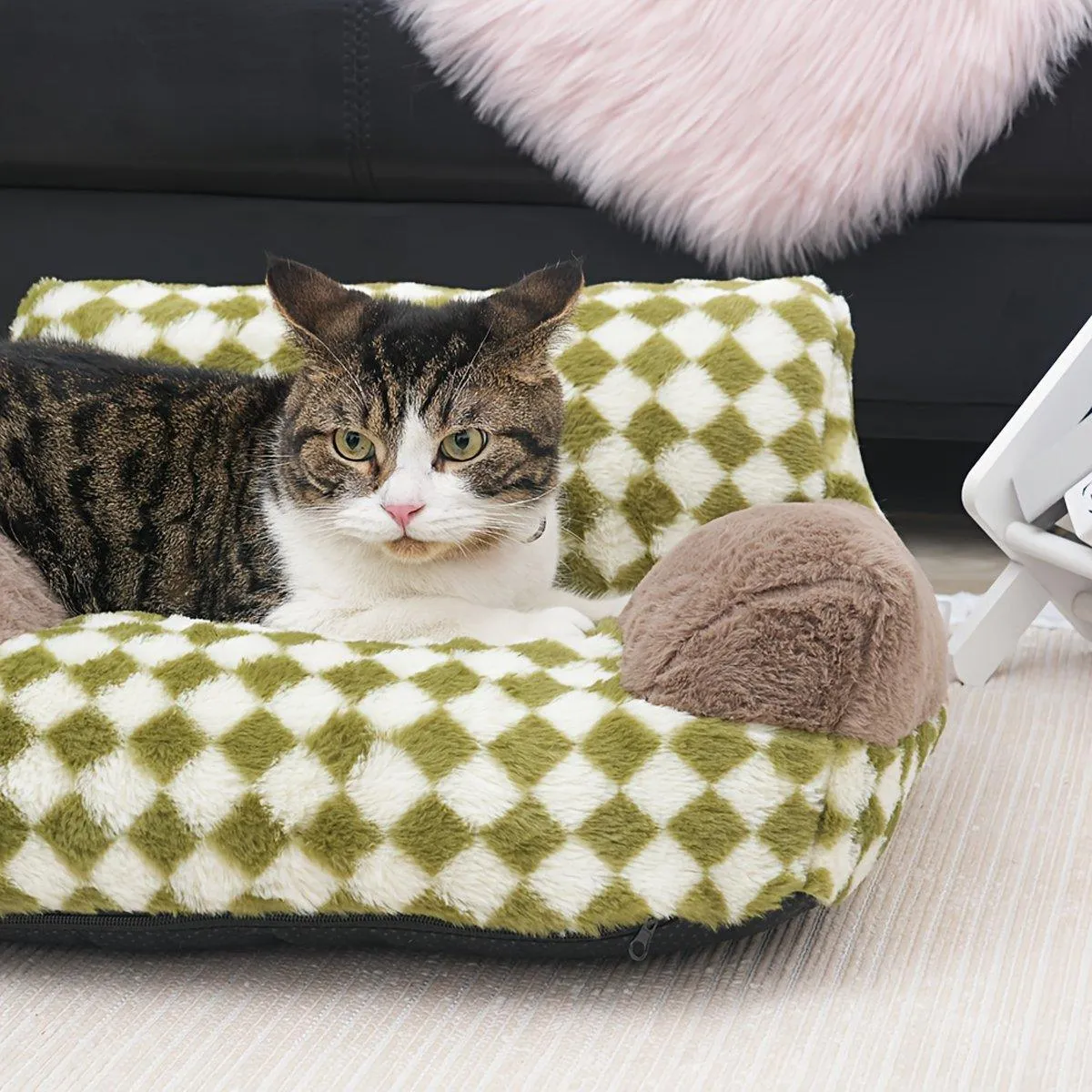 Dog Cat Sofa Warm Pet Sofa for Cats and Small Dogs Comfortable Sleeping Bed