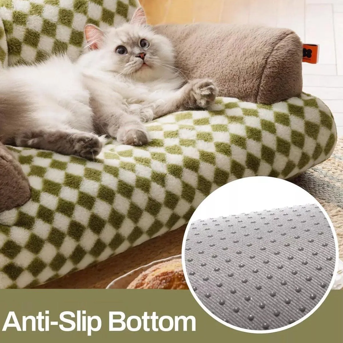 Dog Cat Sofa Warm Pet Sofa for Cats and Small Dogs Comfortable Sleeping Bed