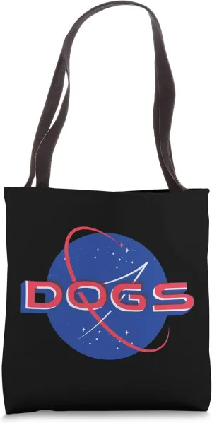 Dogs Space Design for Space Enthusiastic Tote Bag