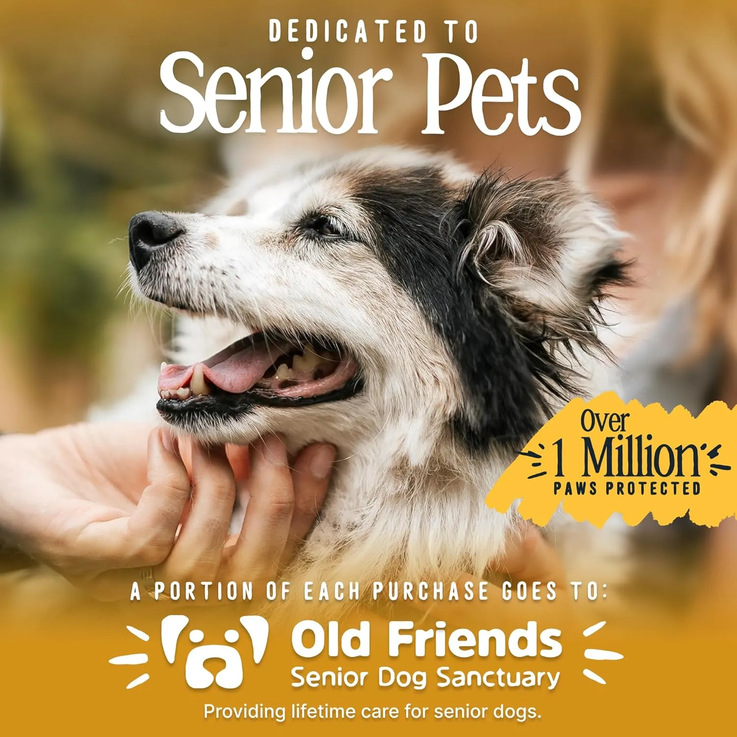 DOK TigerToes Premium Non-Slip Dog Socks for Hardwood Floors - Extra-Thick Grip That Works Even When Twisted - Prevents Licking, Slipping, and Great for Dog Paw Protection (Cool Caramel, Medium)