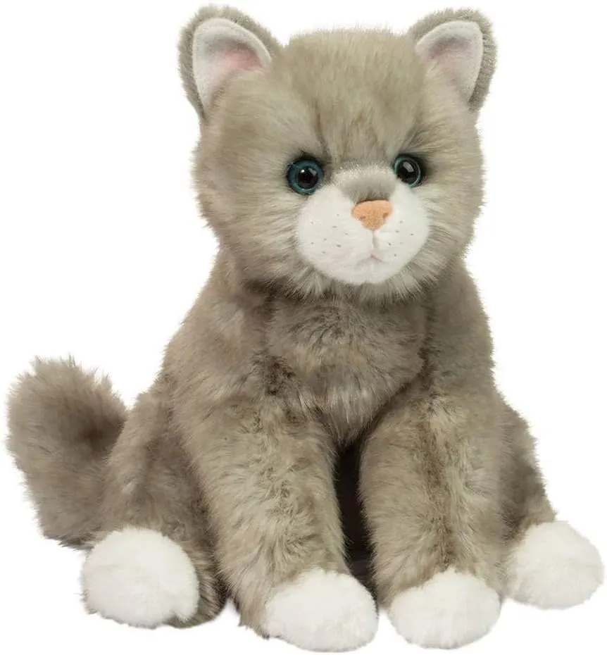 Douglas Rita Gray Cat Plush Stuffed Animal