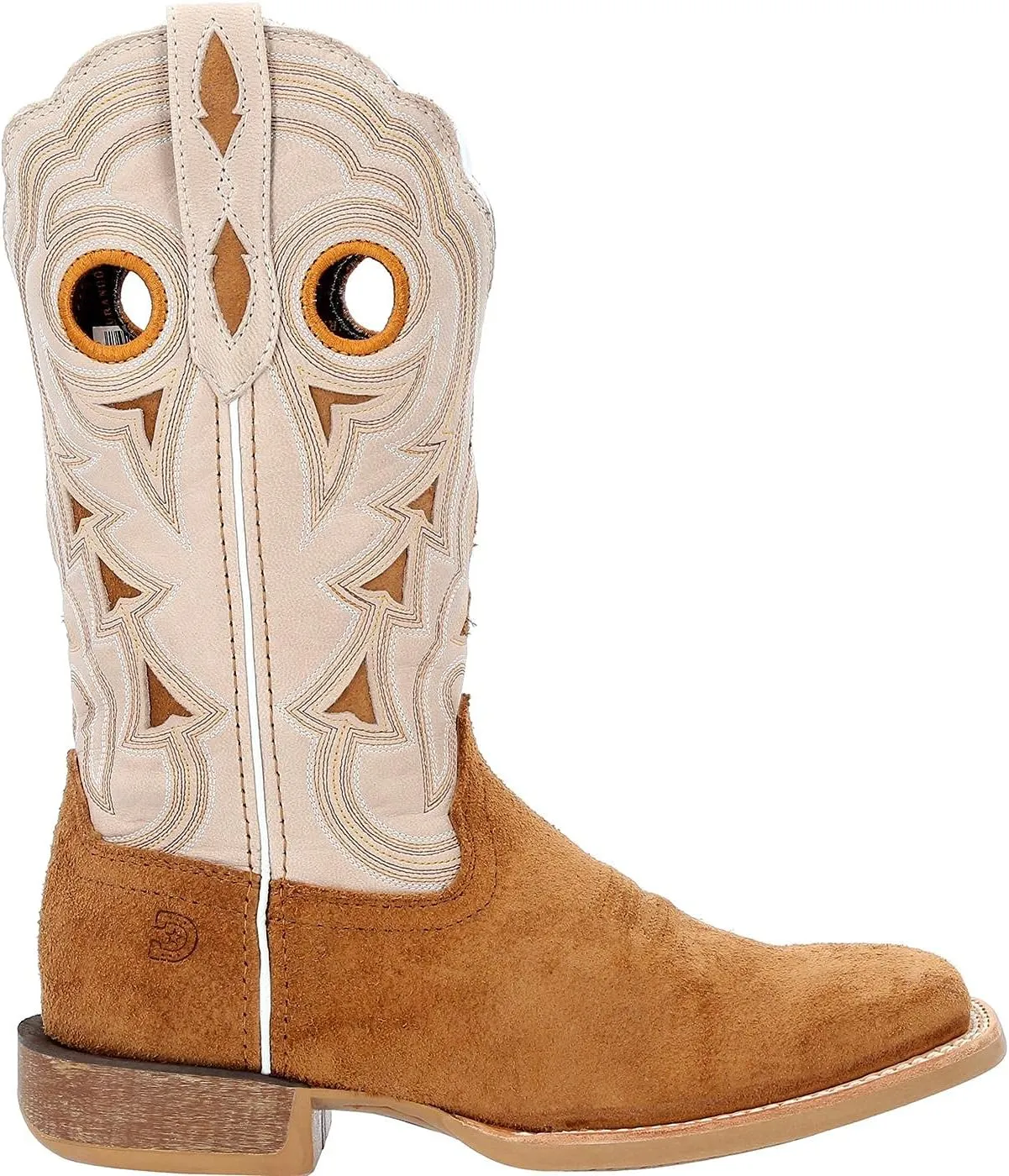 Durango® Lady Rebel Pro™ Women's Golden Brown & Periwinkle Western Boot