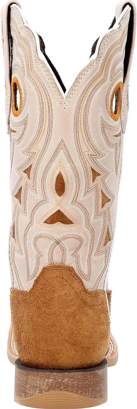Durango® Lady Rebel Pro™ Women's Golden Brown & Periwinkle Western Boot