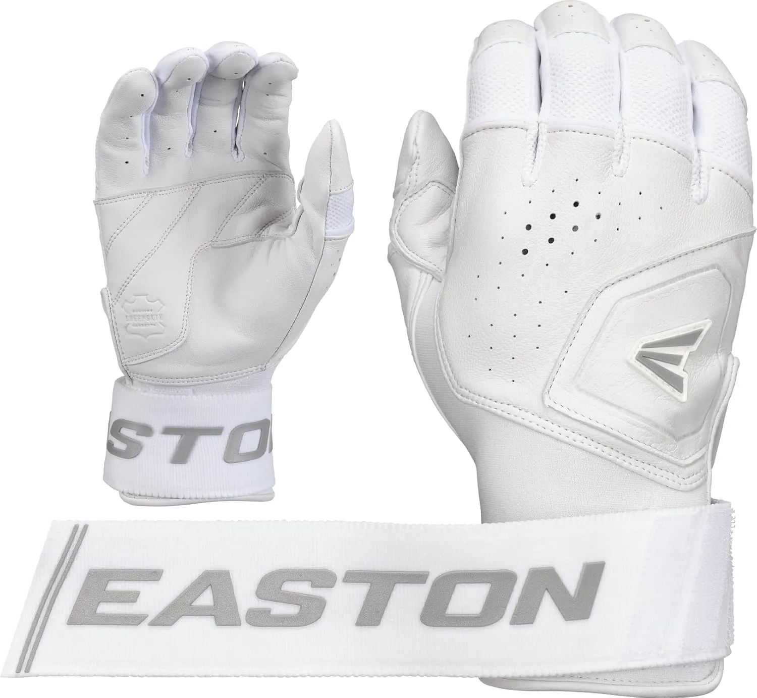 Easton | MAV PRO Locked-in Baseball Batting Gloves | Neoprene Wrist Strap | Adult Sizes | Multiple Colors