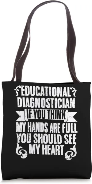 Educational Diagnostician Awesome Special Education Teachers Tote Bag