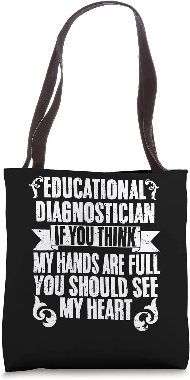 Educational Diagnostician Awesome Special Education Teachers Tote Bag