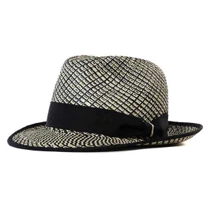 Elwood Panama Straw - Back & Natural Weave