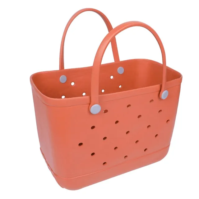 Extra Large Beach Bags Leopard Printed Summer EVA Basket Women Large Capacity Beach Bag Totes