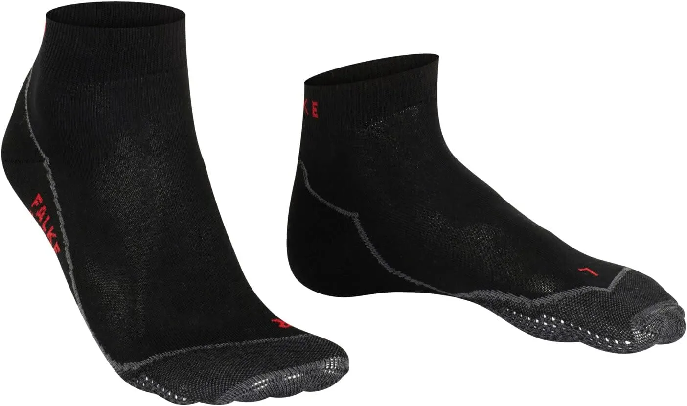 FALKE Men's Impulse Air Running Socks, Quarter Length, Light Padding, Sweat Wicking, Breathable Quick Dry, Ly