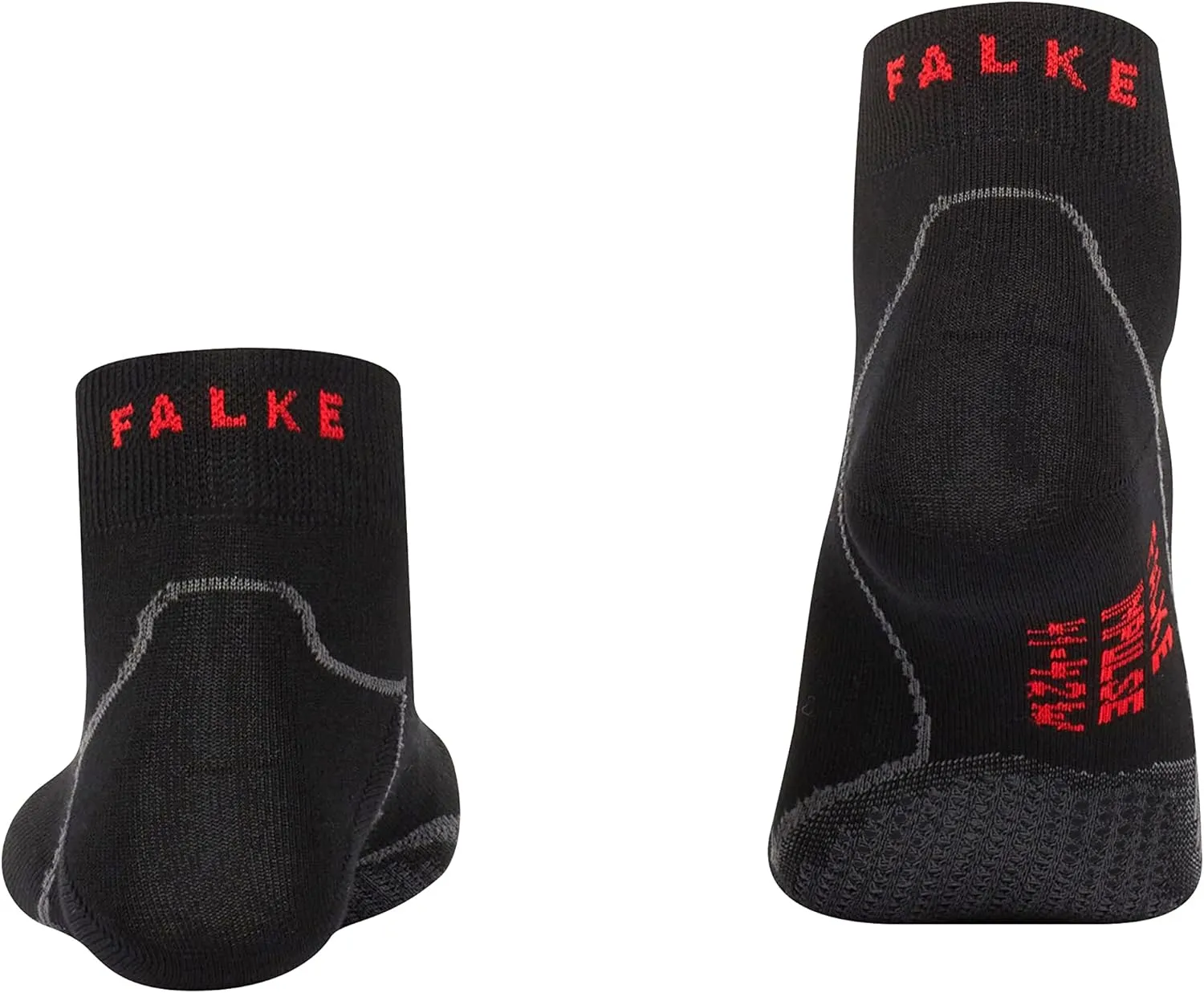 FALKE Men's Impulse Air Running Socks, Quarter Length, Light Padding, Sweat Wicking, Breathable Quick Dry, Ly