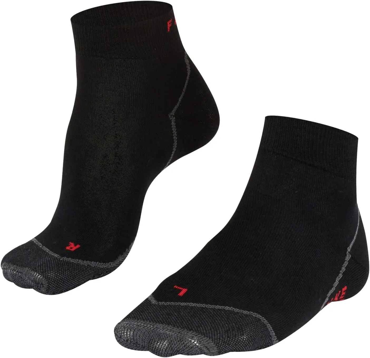 FALKE Men's Impulse Air Running Socks, Quarter Length, Light Padding, Sweat Wicking, Breathable Quick Dry, Ly