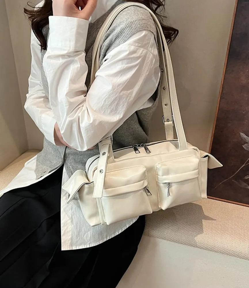 Fall Winter Purses for Women 2024 Trending Purses Vintage Versatile Shoulder Bag Handbags Underarm Bag with Multiple Pockets