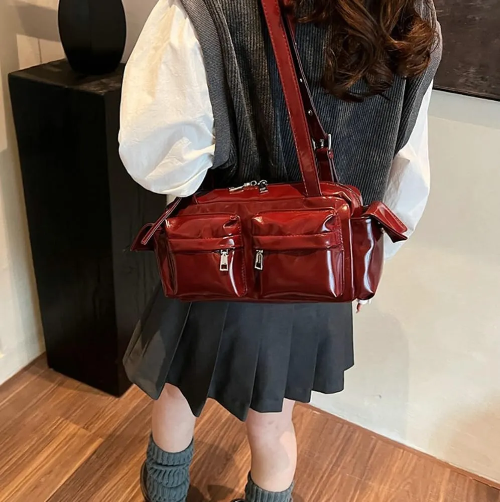 Fall Winter Purses for Women 2024 Trending Purses Vintage Versatile Shoulder Bag Handbags Underarm Bag with Multiple Pockets