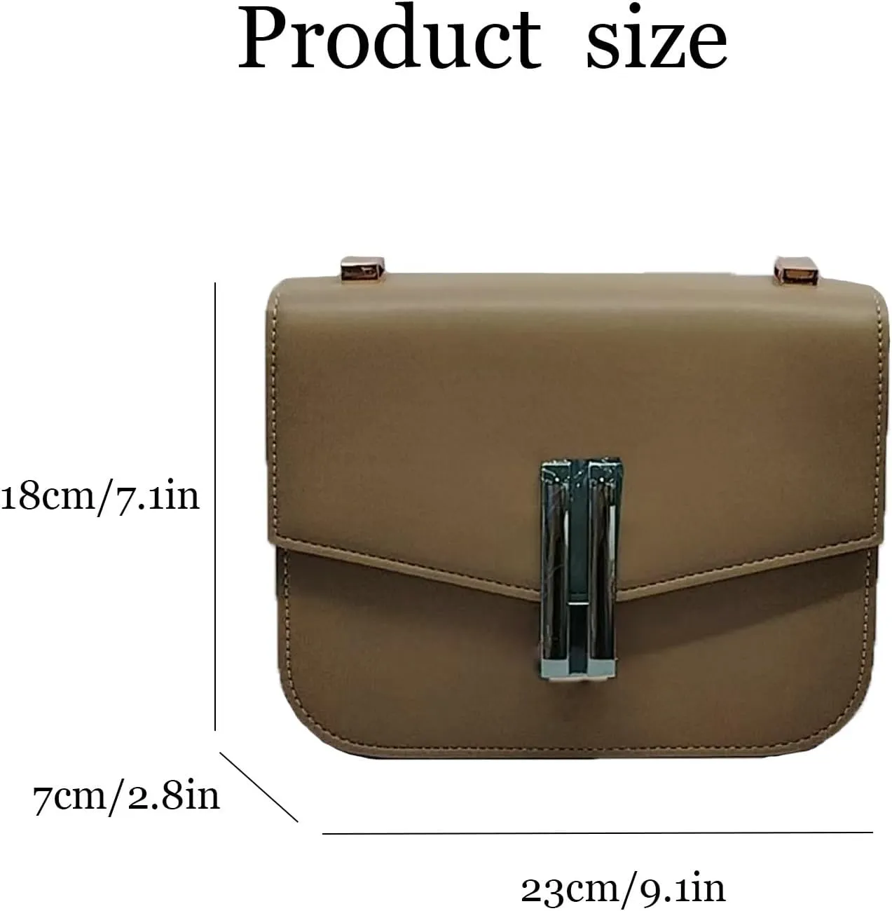 Fashion Classic Leather Shoulder Bag, Small Mini Luxury Crossbody Purse,Lightweight waterproof，with Adjustable Strap