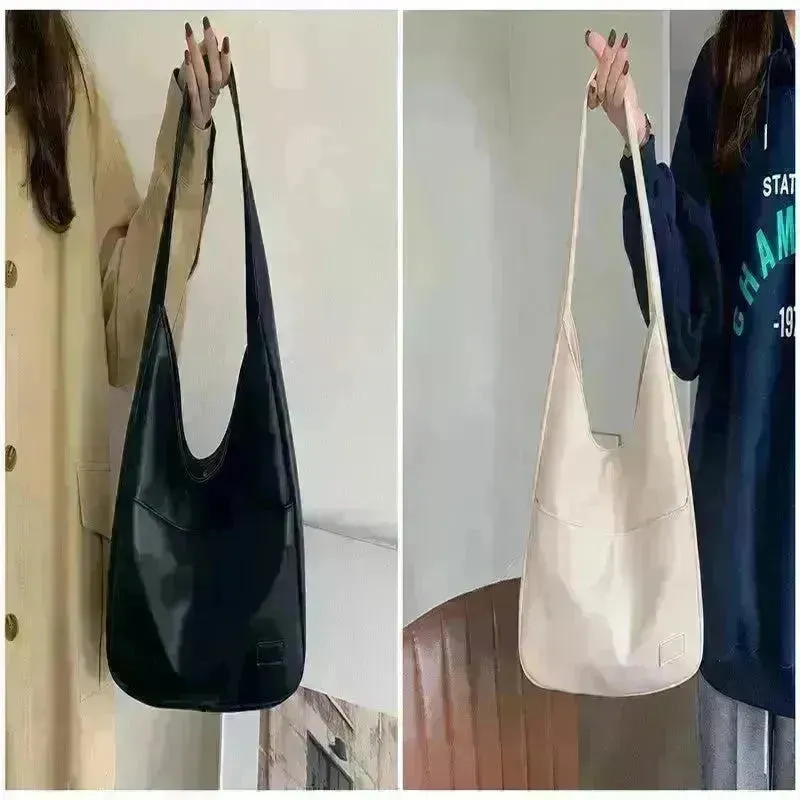 Fashion Tote Bag Large Capacity Casual Shoulder Bag Women's Commuting Handbag College Student