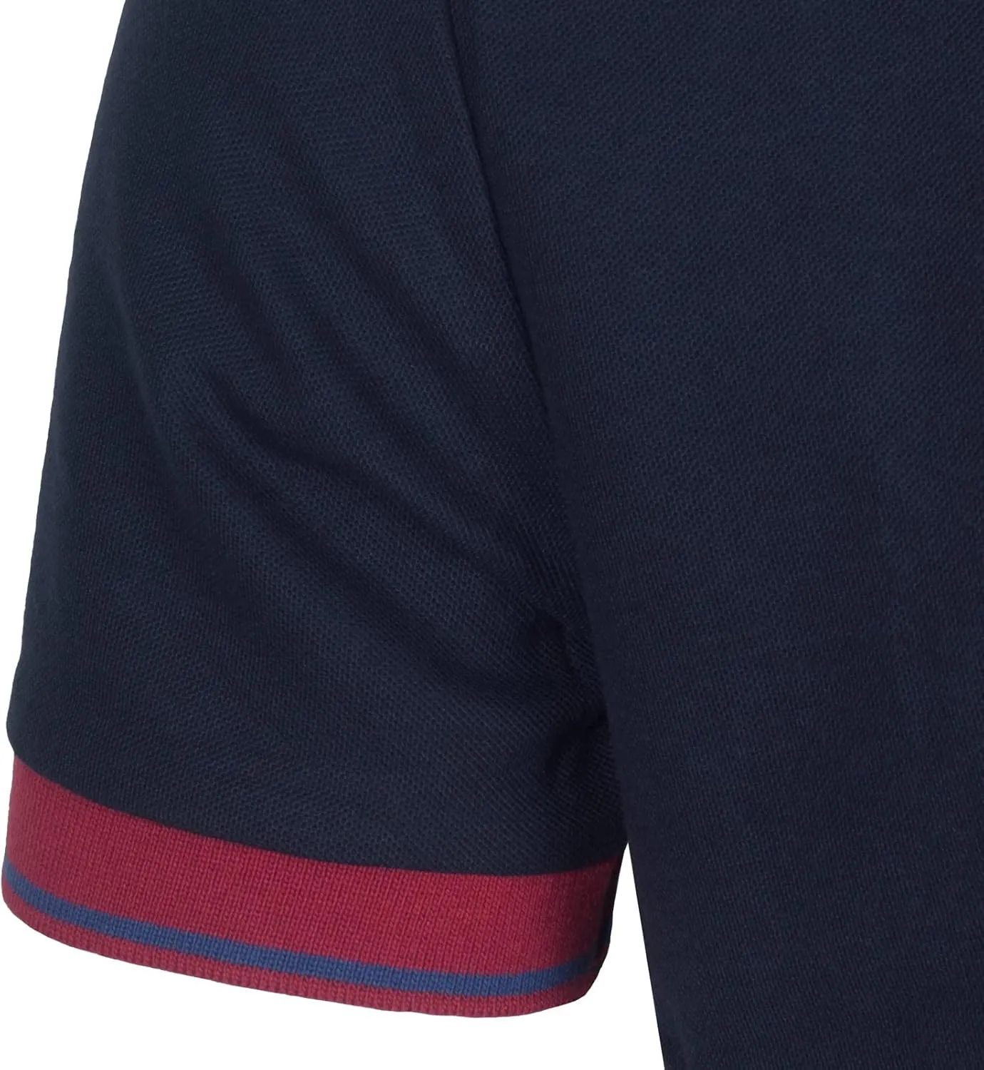 FC Barcelona Official Football Soccer Gift Mens Crest Polo Shirt Navy Blue