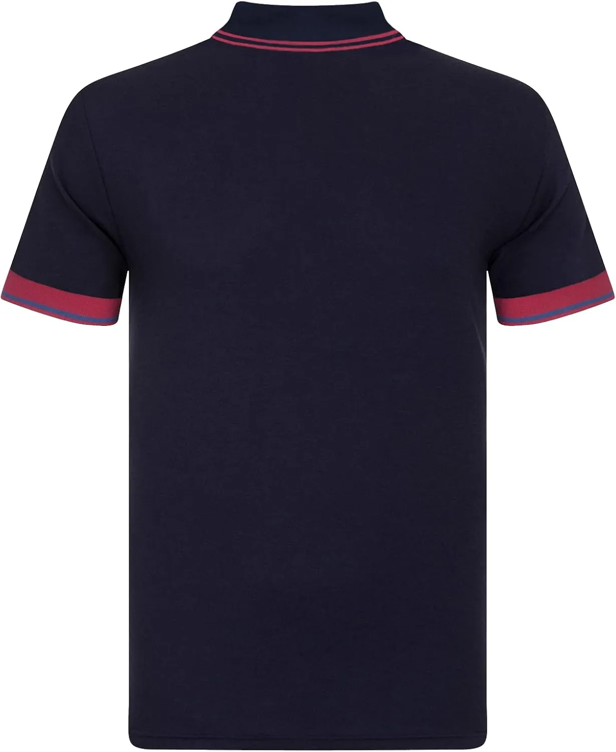 FC Barcelona Official Football Soccer Gift Mens Crest Polo Shirt Navy Blue