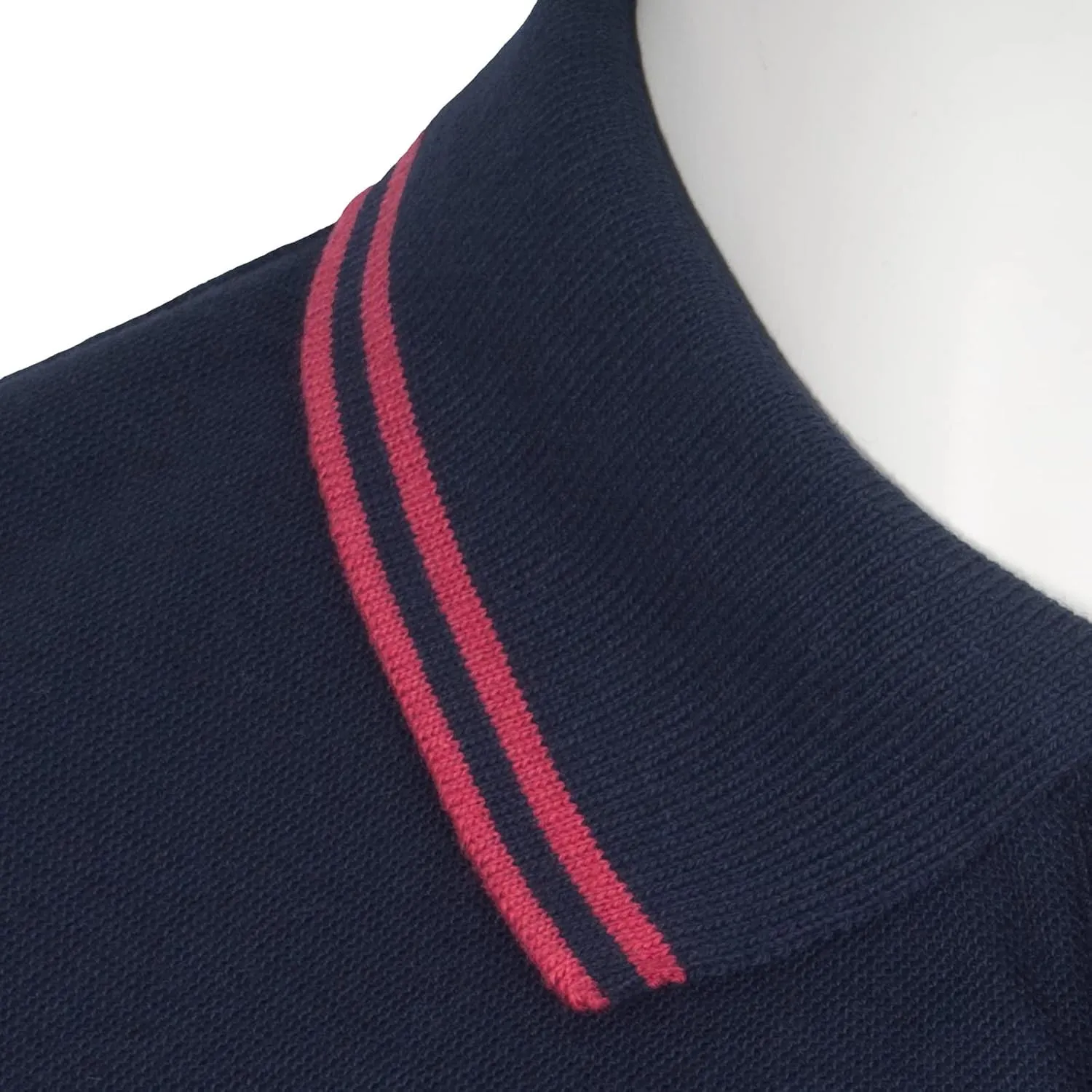 FC Barcelona Official Football Soccer Gift Mens Crest Polo Shirt Navy Blue