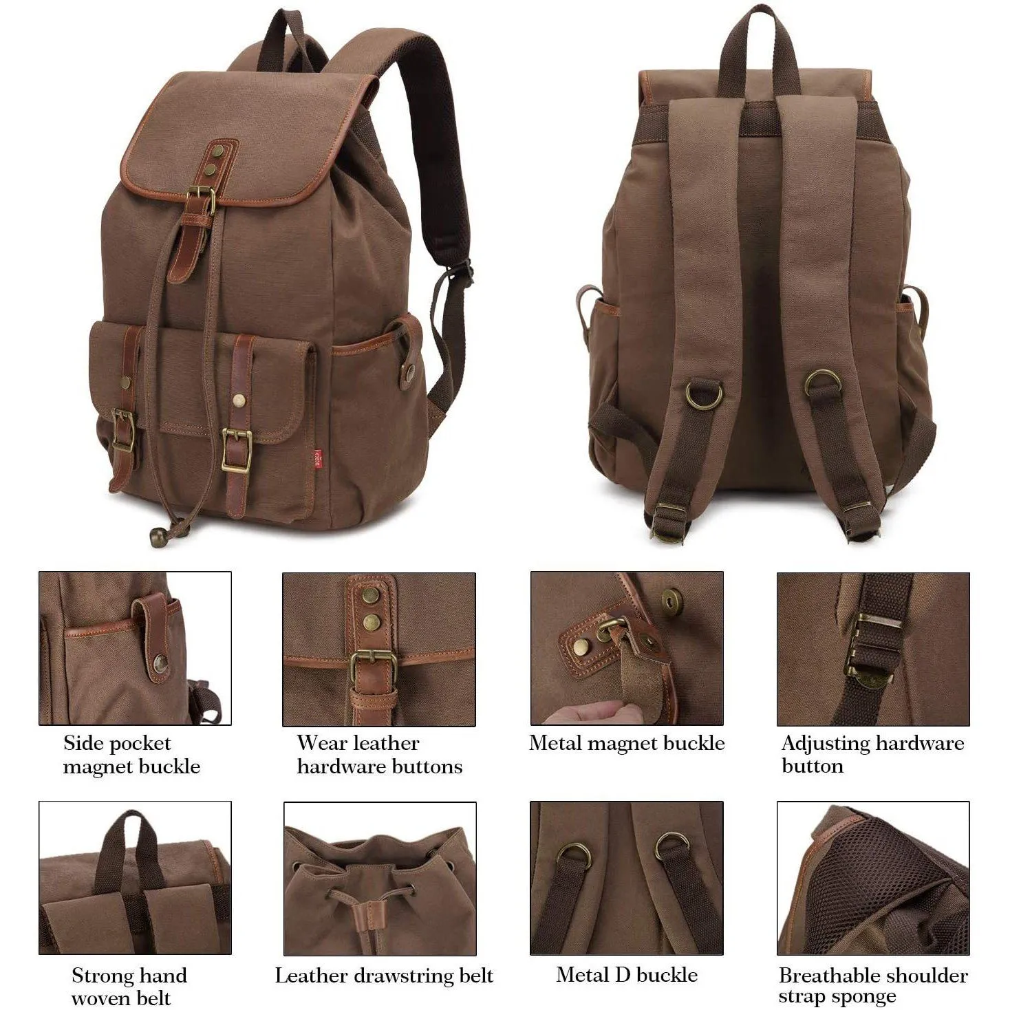 Fitnate 14-Inch Laptop Backpack Travel Rucksack