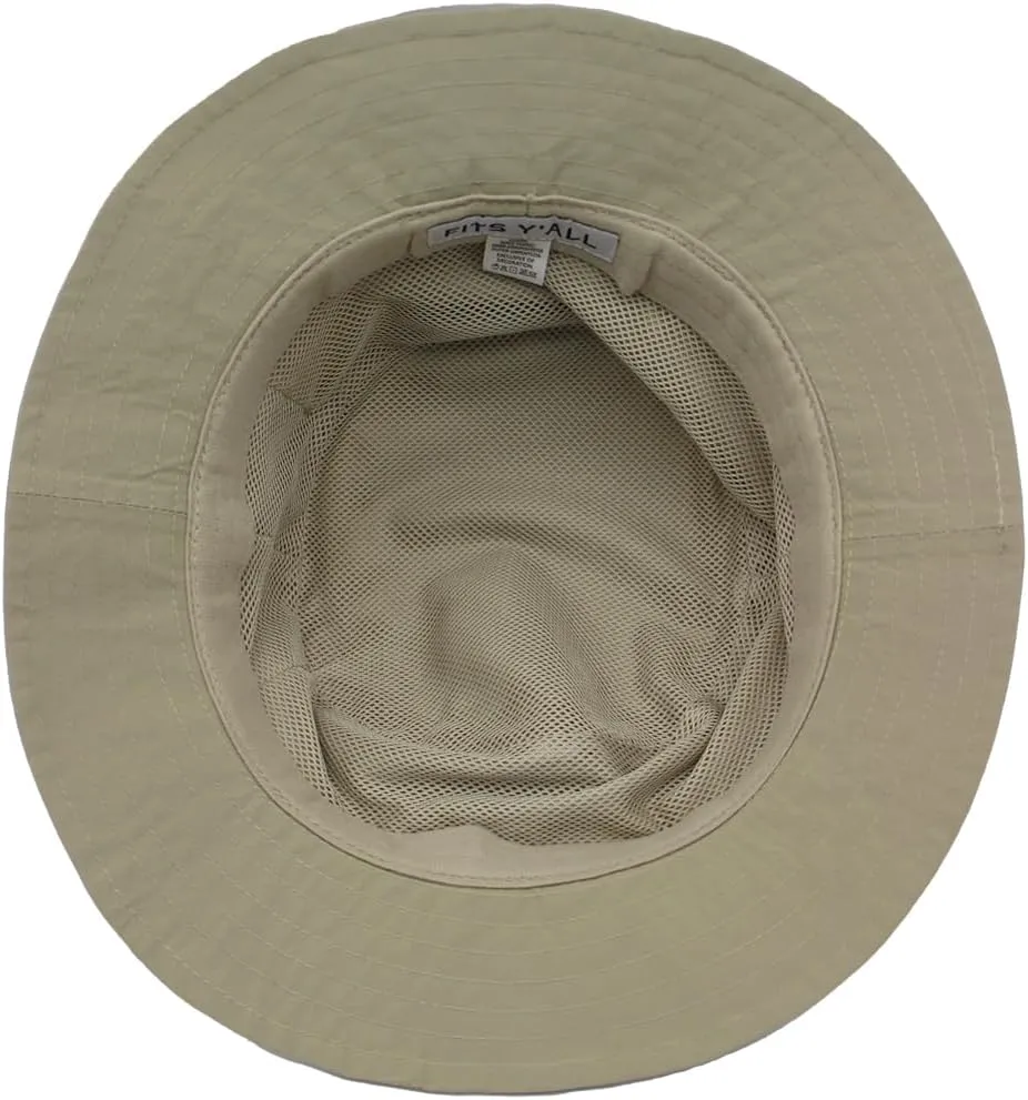 Fits Y'all Lightweight Comfort Fishing Sun Hat Fish Y'all: Breathable Quick Dry UPF50 Sun Protection Packable, All Genders
