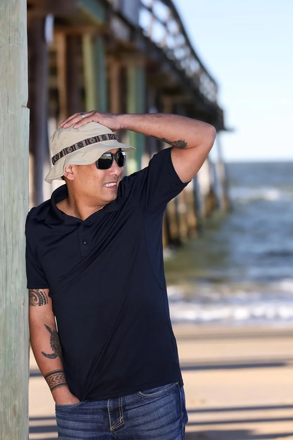 Fits Y'all Lightweight Comfort Fishing Sun Hat Fish Y'all: Breathable Quick Dry UPF50 Sun Protection Packable, All Genders