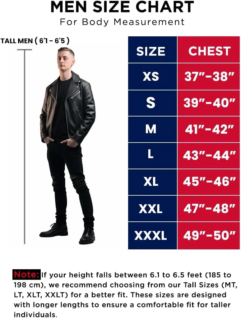 fjackets Cafe Racer Leather Jacket Men - Real Lambskin Natural Grain Leather Motorcycle Jackets For Mens